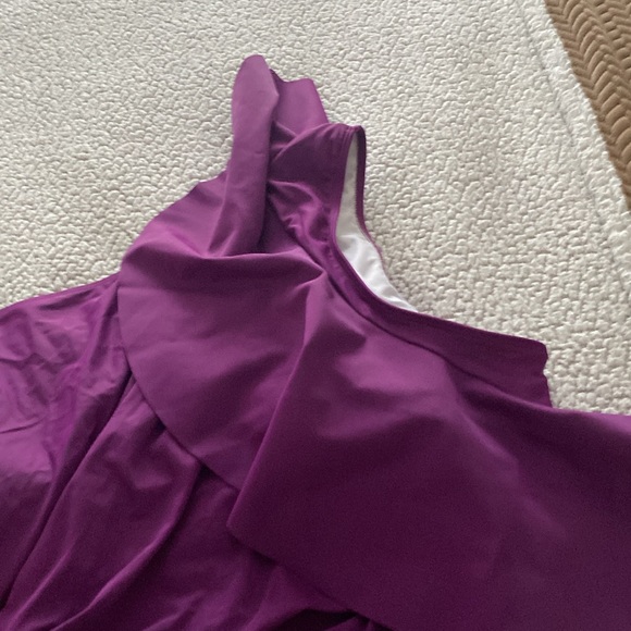 Purple Swimsuit - Picture 2 of 10